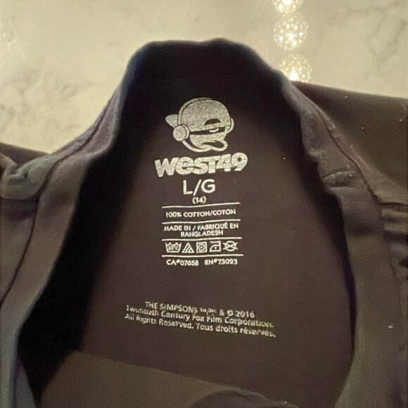 Bartman Shirt Size L Youth (14) - Bart Simpson - Picture 7 of 9